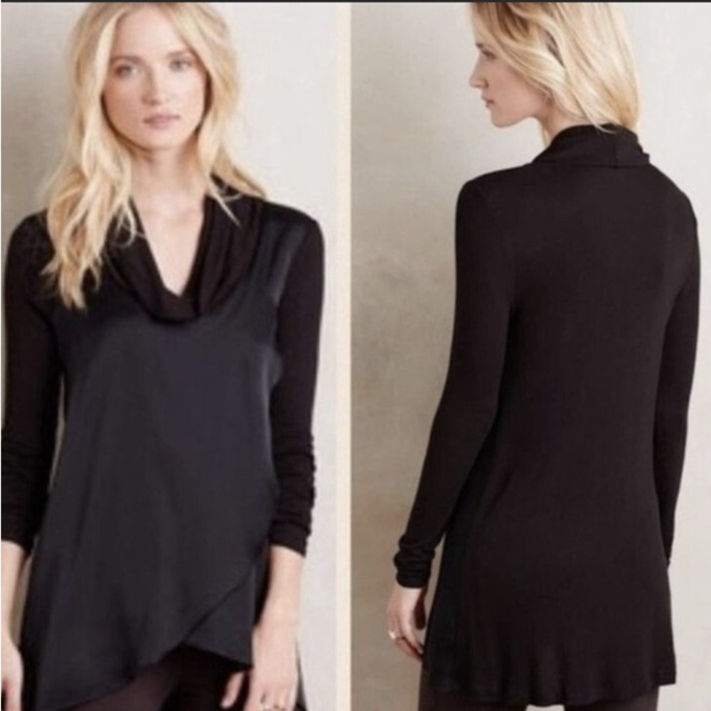 Deletta Black Tunic Top - Picture 3 of 8